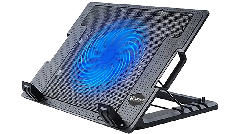 پایه خنک کننده لپتاپ لوتوس مدل ICE BLUE LIGHT GF-211